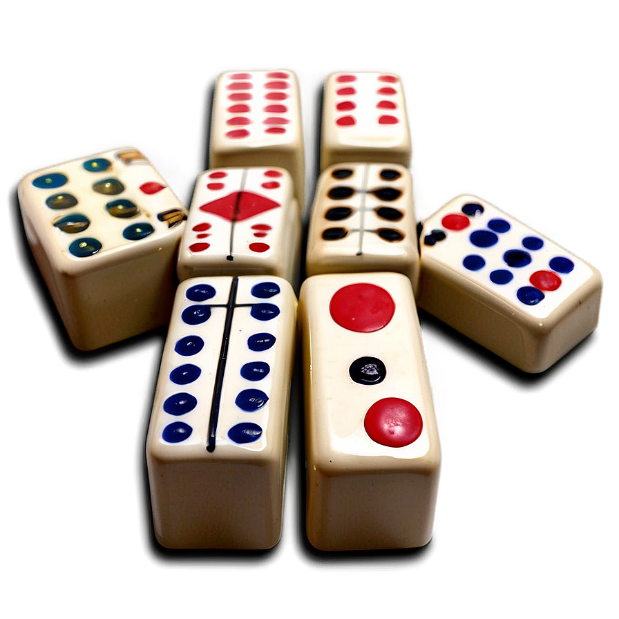 Handmade Ceramic Dominoes Png 06122024