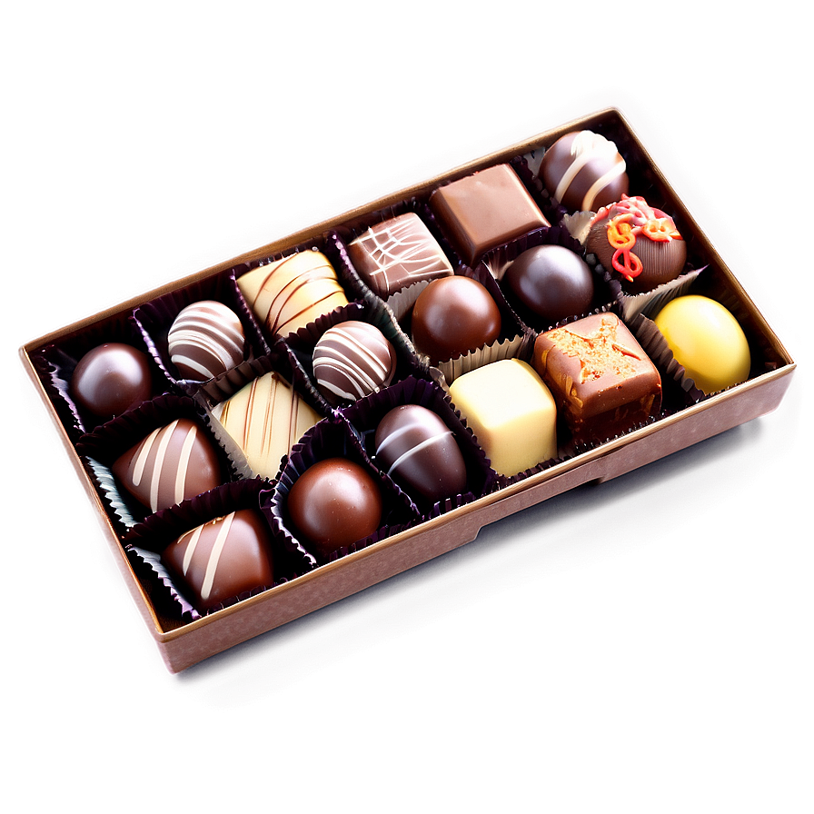 Handmade Chocolates Box Png 91