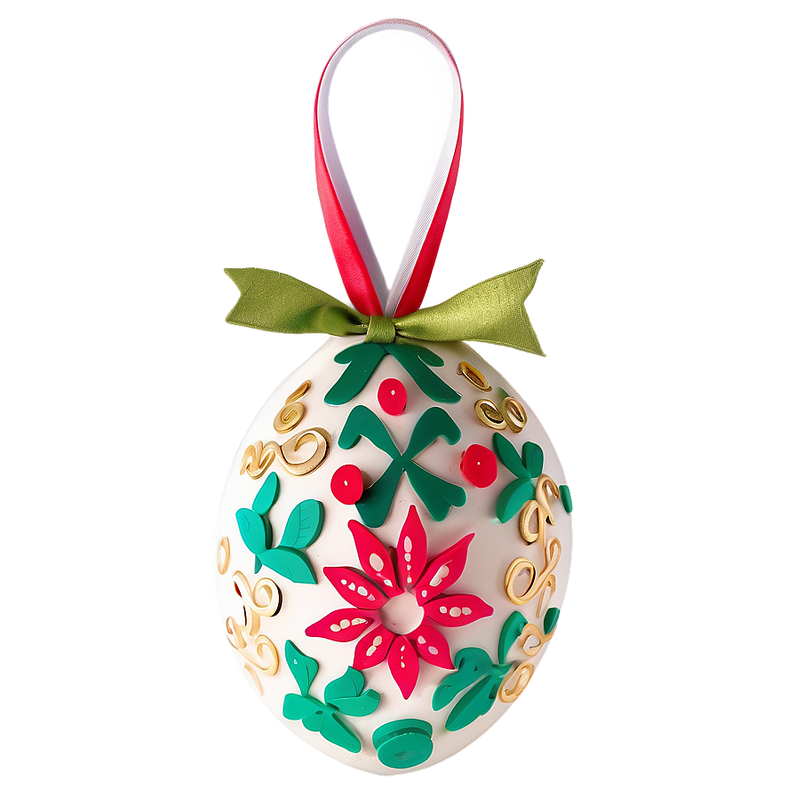 Handmade Christmas Ornaments Png 27