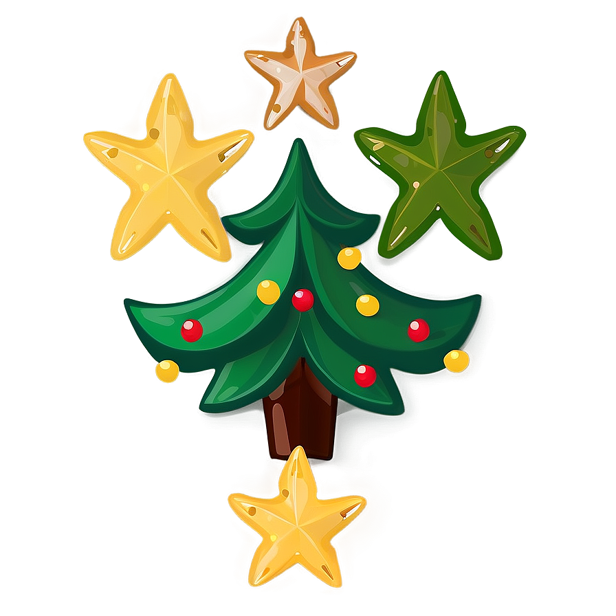 Handmade Christmas Tree Star Png Scp