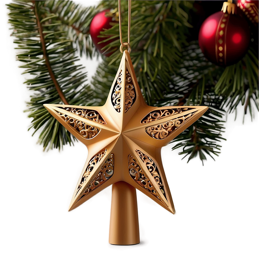 Handmade Christmas Tree Star Png Xrp87