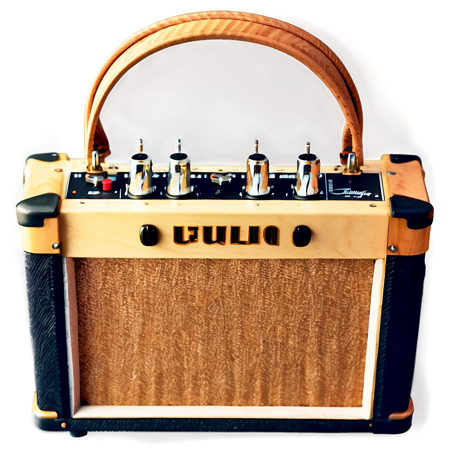 Handmade Guitar Amp Png 06252024