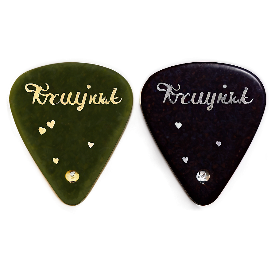 Handmade Guitar Pick Png Cty5