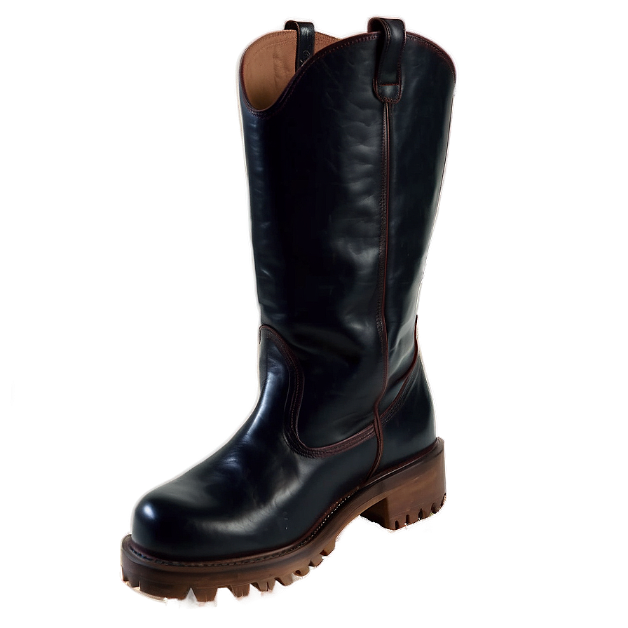 Handmade Leather Boot Png 06132024