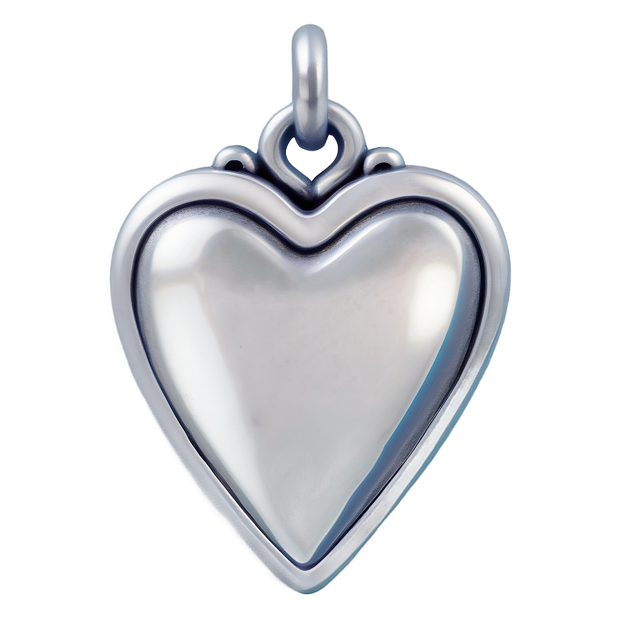 Handmade Silver Heart Png Vir