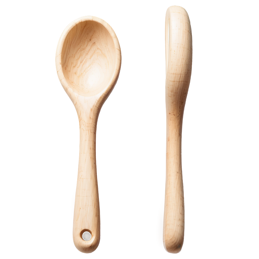 Handmade Wooden Spoon Png Qwe10