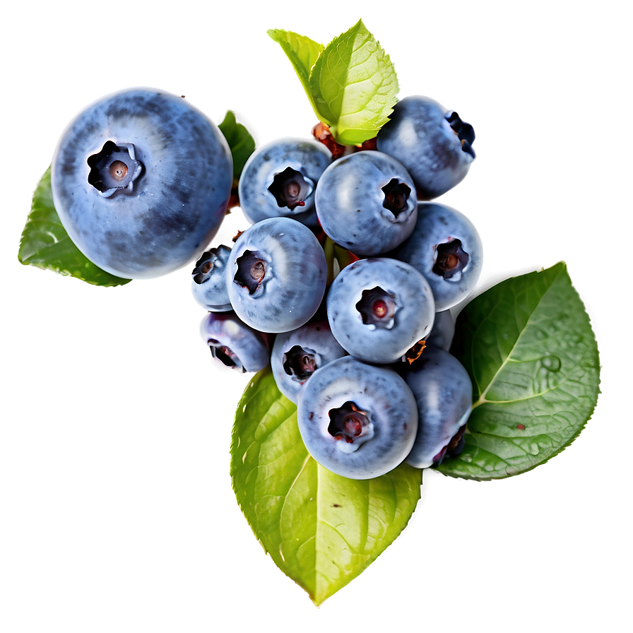 Handpicked Blueberries Png 91