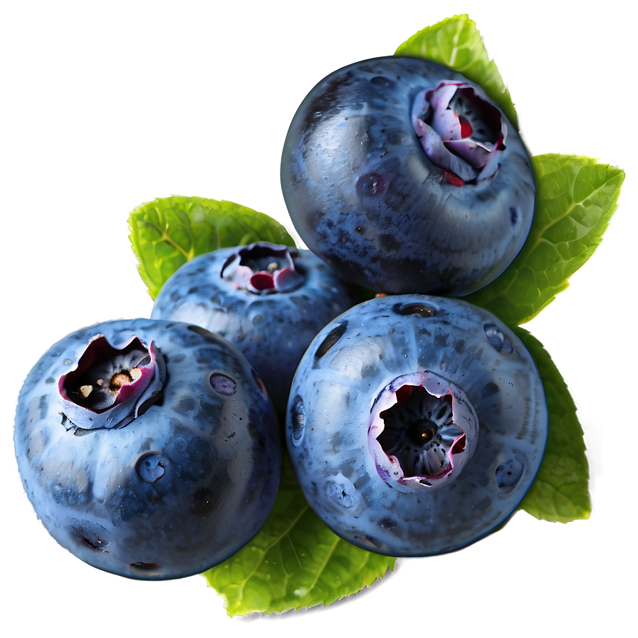 Handpicked Blueberries Png Ony