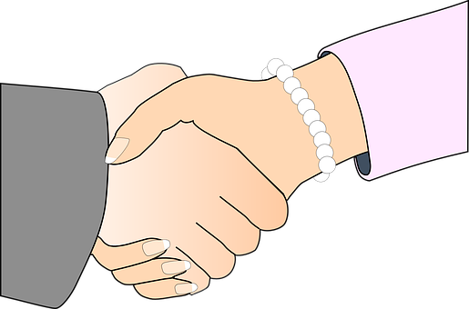 Handshake Agreement Illustration