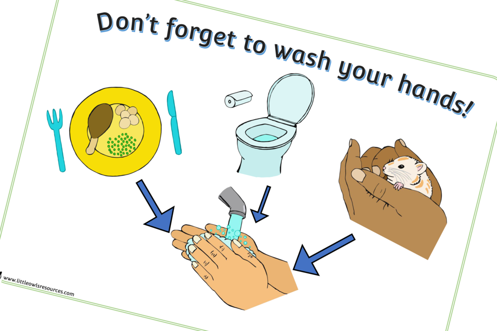Handwashing Reminder Poster