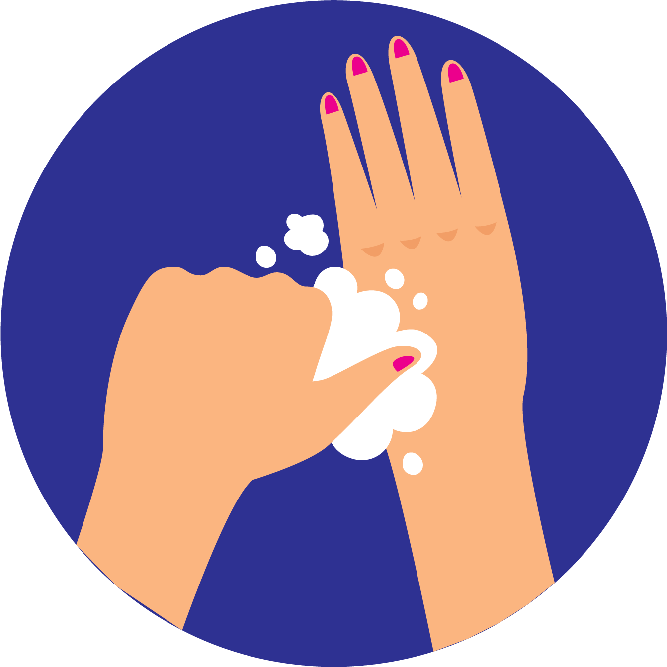 Handwashing Step Soap Application