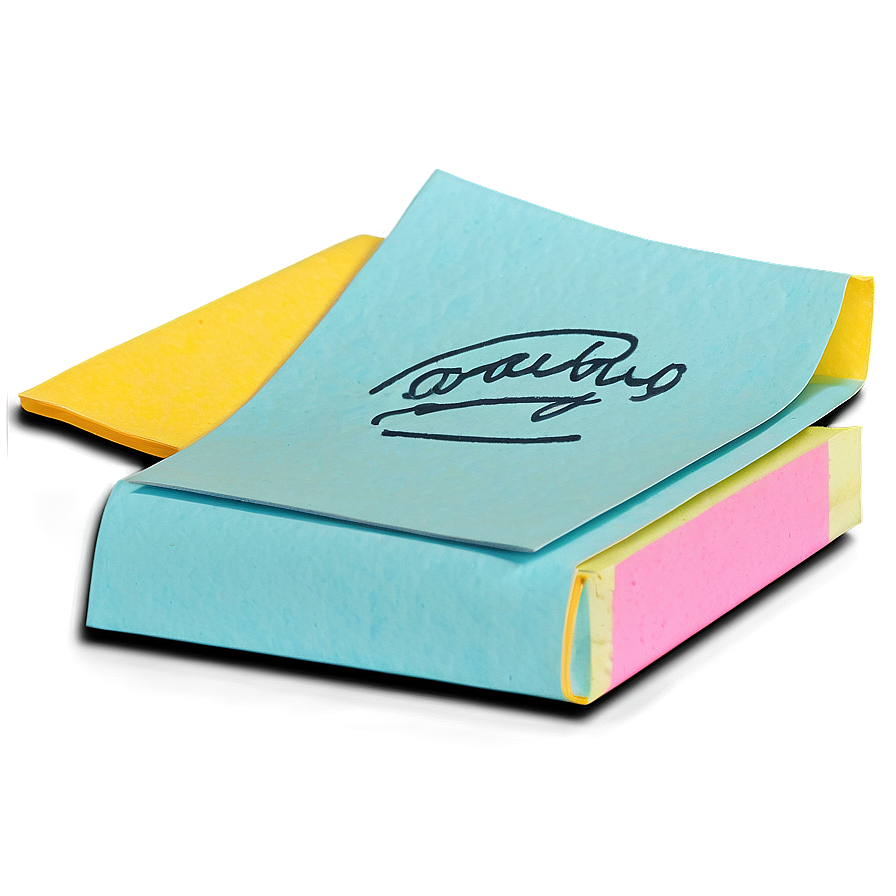 Handwritten Sticky Note Png Wlh27