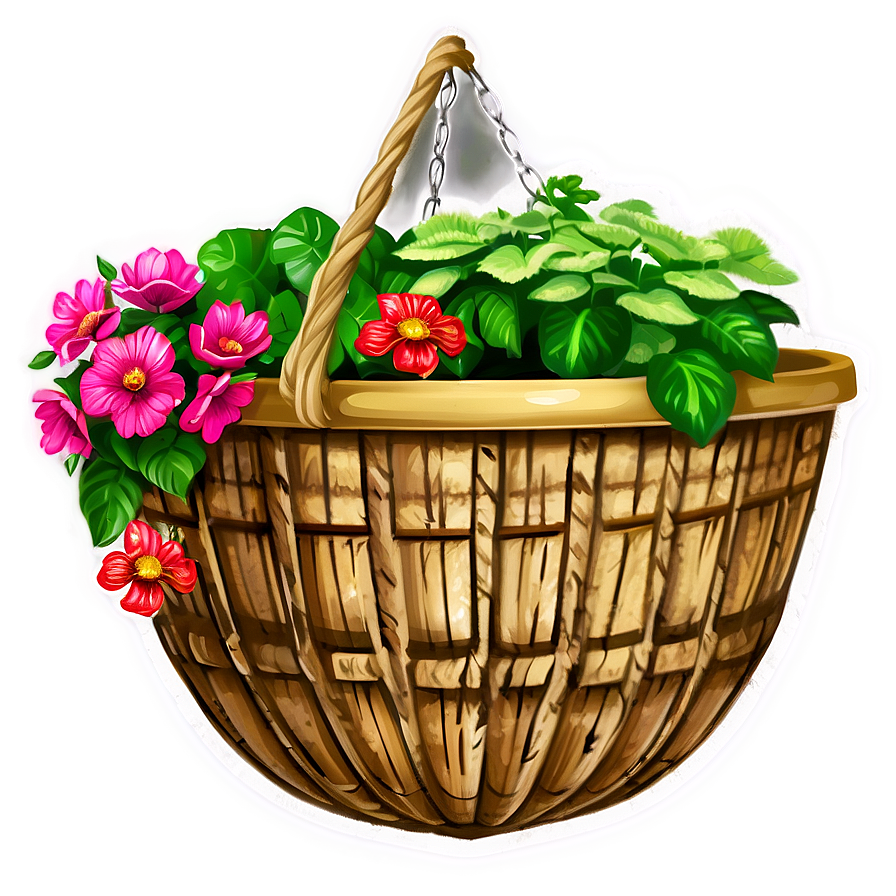 Hanging Basket Png 05242024