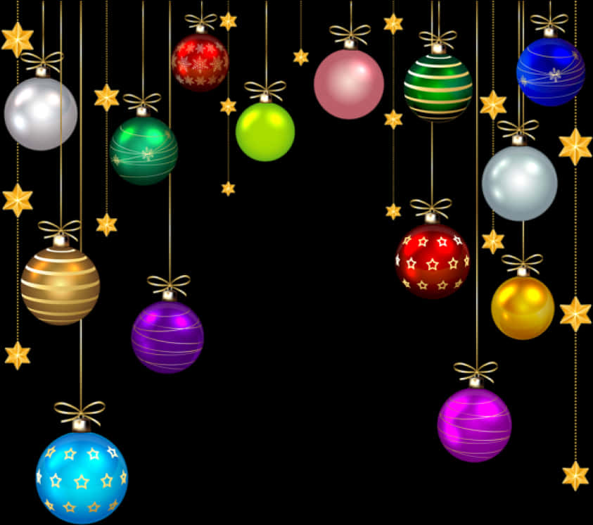 Hanging Christmas Ornaments Decoration