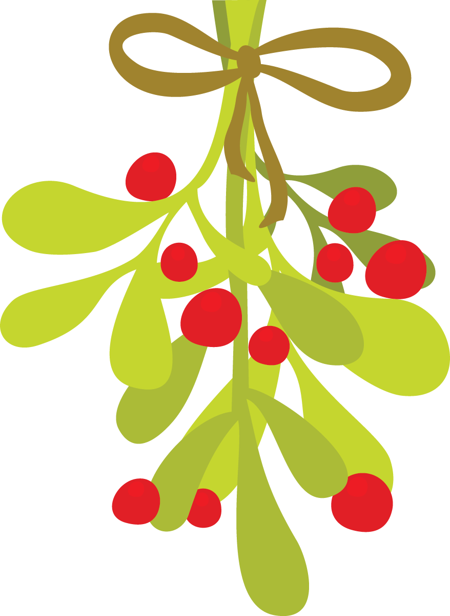 Hanging Mistletoe Illustration