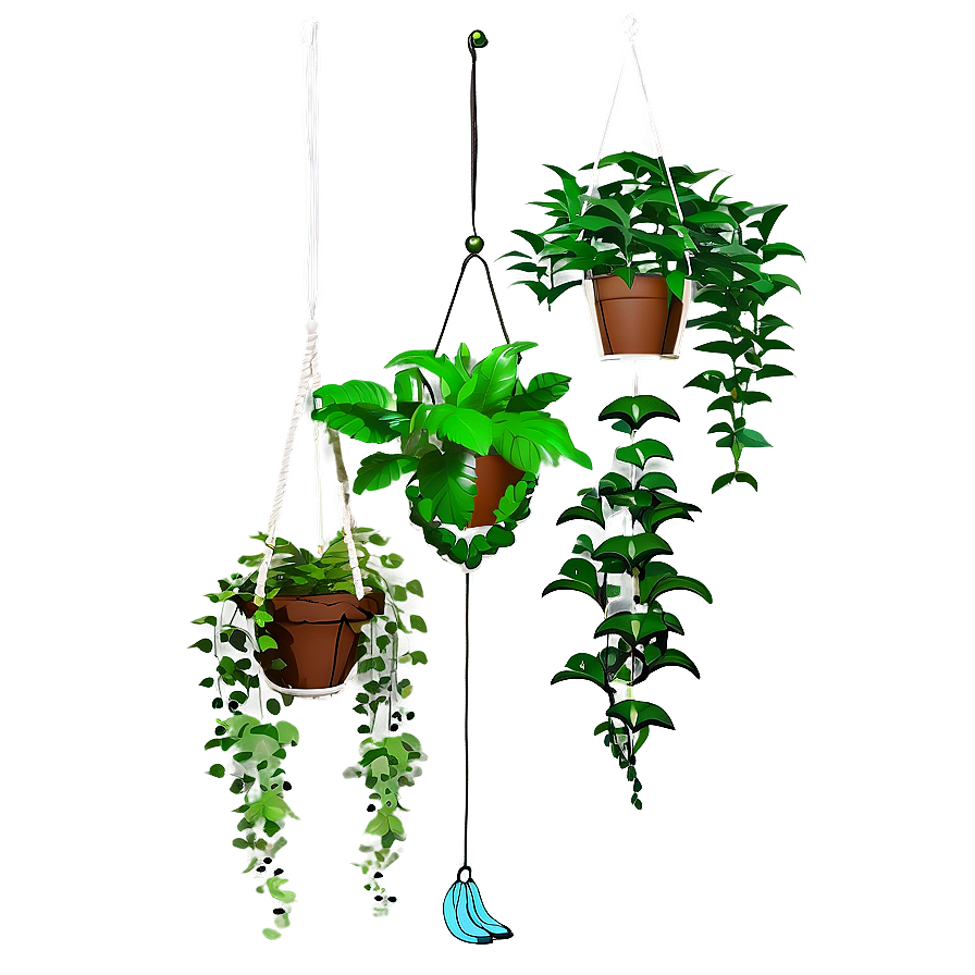 Hanging Plant Corner Png 05252024