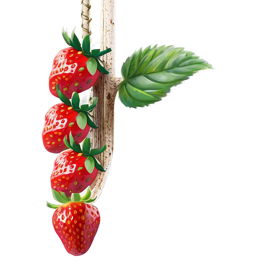 Hanging Strawberry Png Ljr