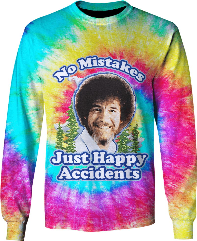 Happy Accidents Tie Dye Sweatshirt