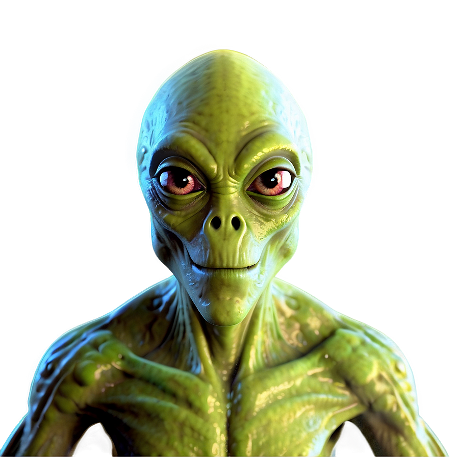 Happy Alien Cartoon Png Hpu20