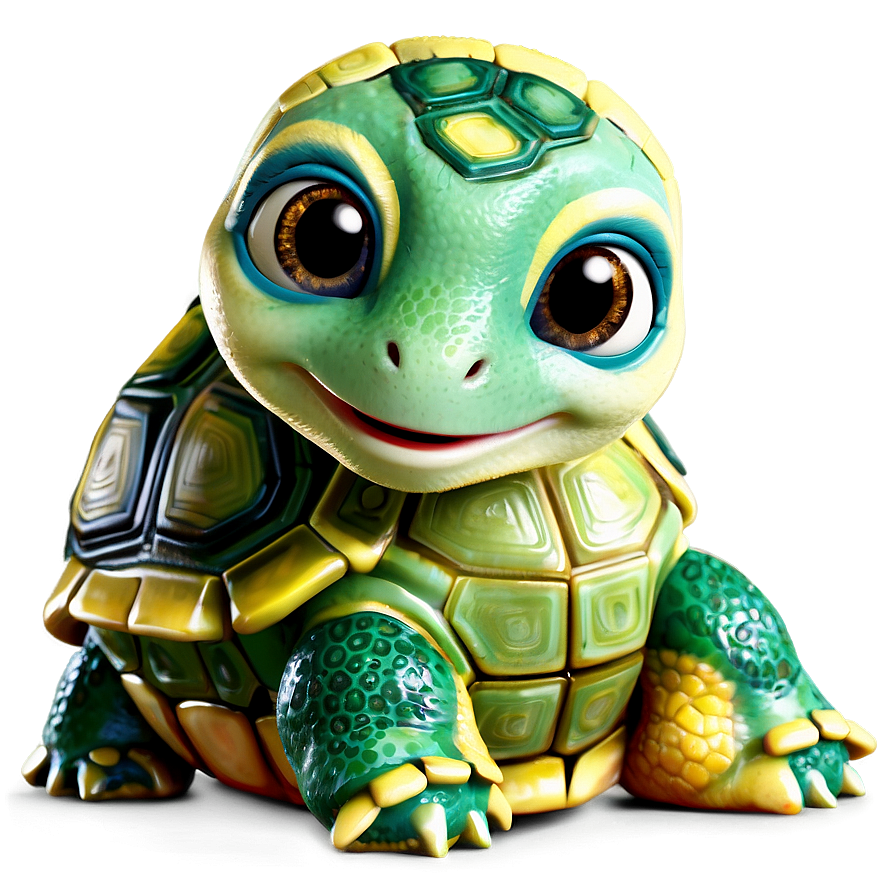 Happy Baby Turtle Png Coh