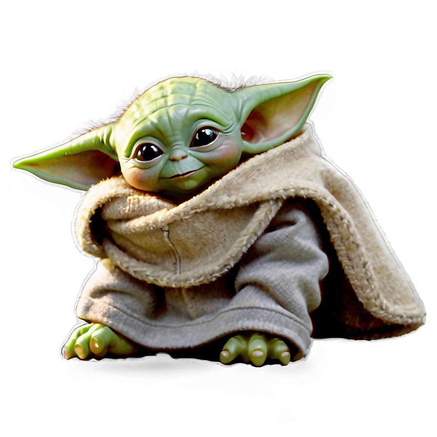Happy Baby Yoda Png 81