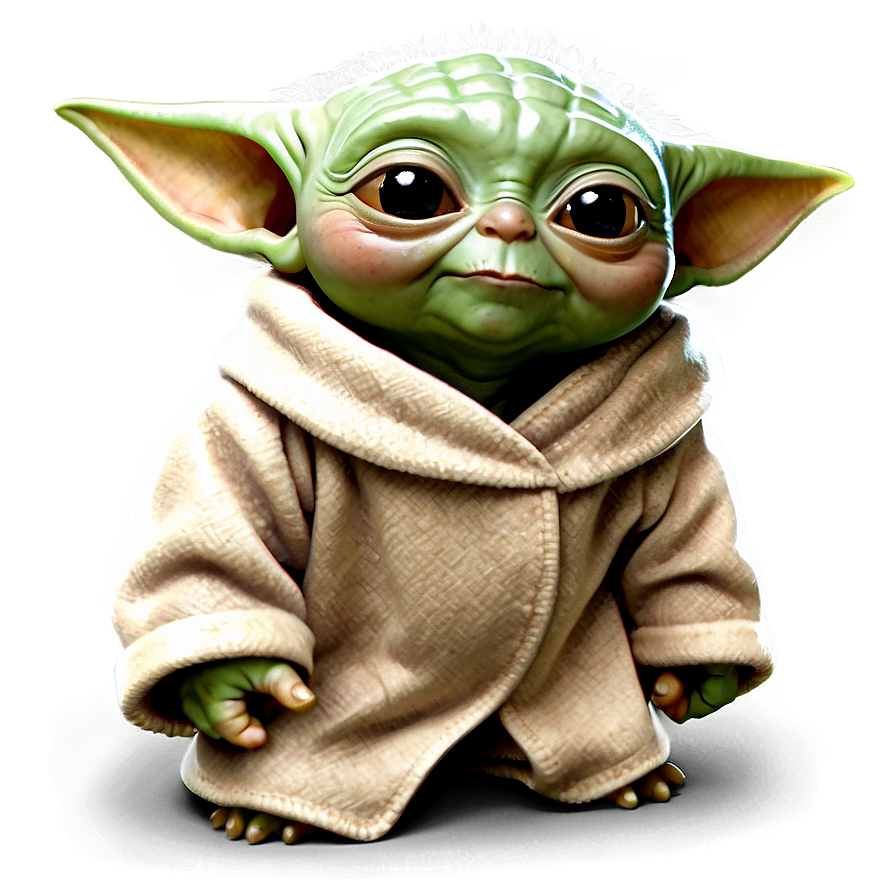 Happy Baby Yoda Png Pev78