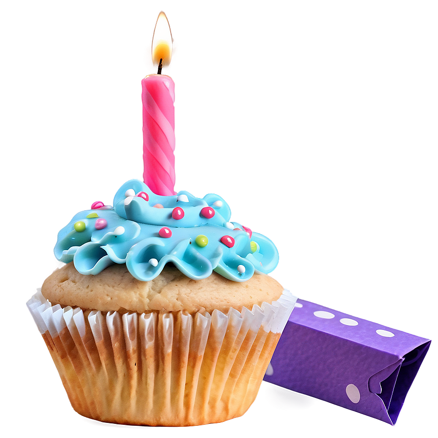 Happy Birthday Cupcake Png 05032024