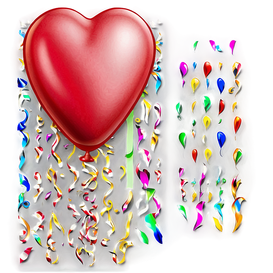 Happy Birthday Heart Balloon Png Asq