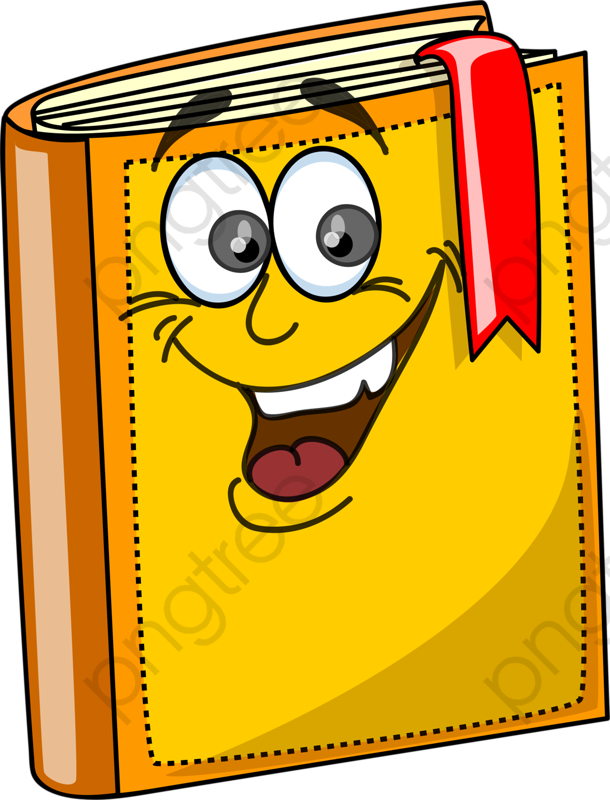 Happy Book Clipart