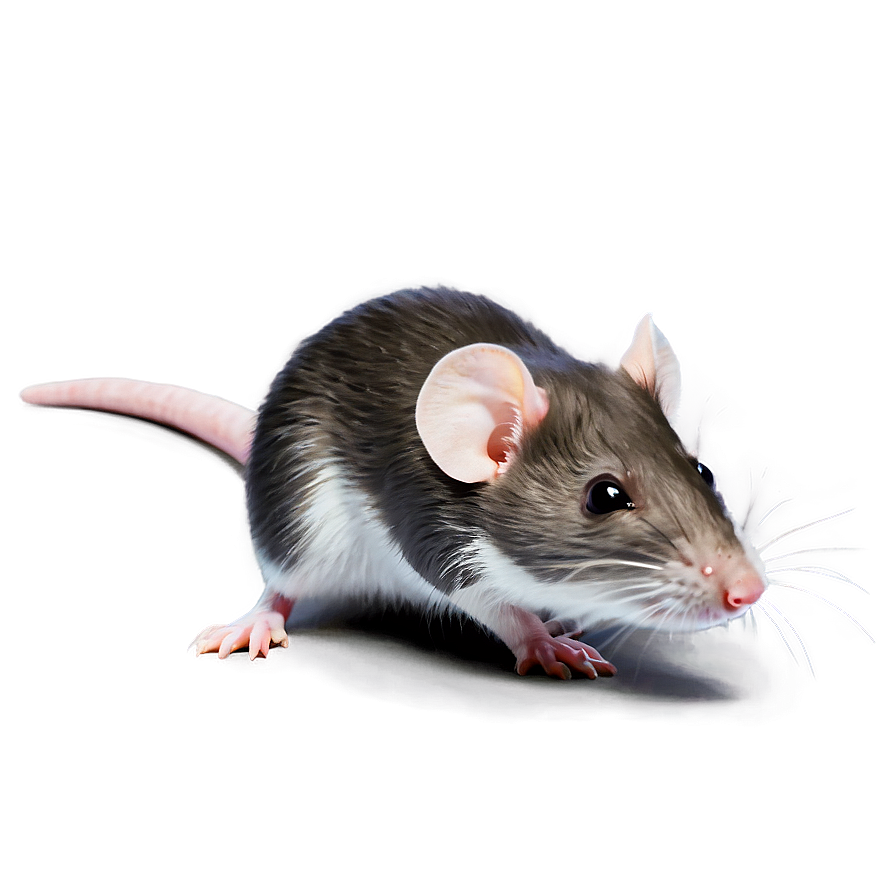 Happy Cute Rat Png 18