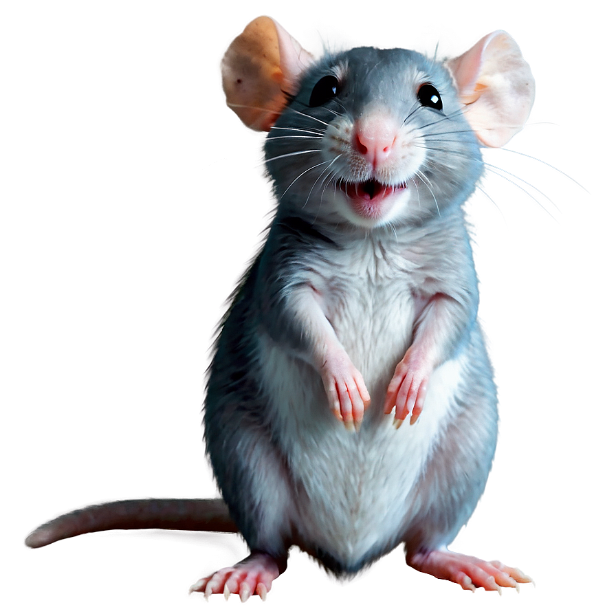 Happy Cute Rat Png Upp