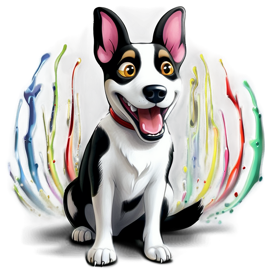 Happy Dog Cartoon Png 69