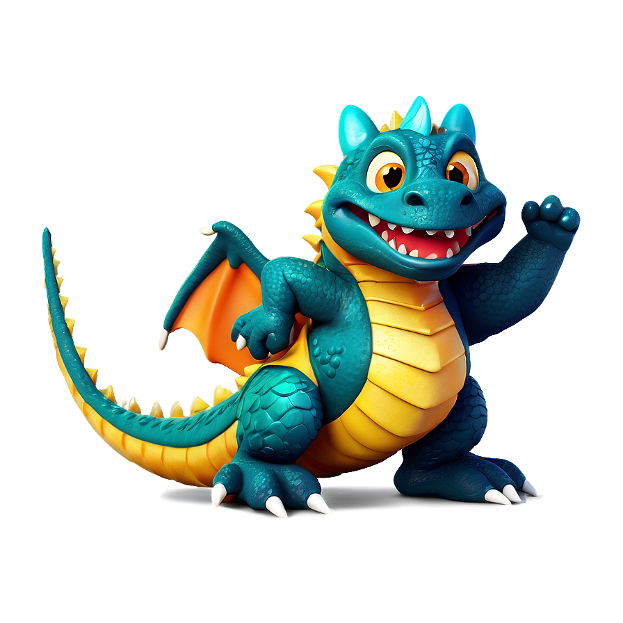 Happy Dragon Character Png Gqt92