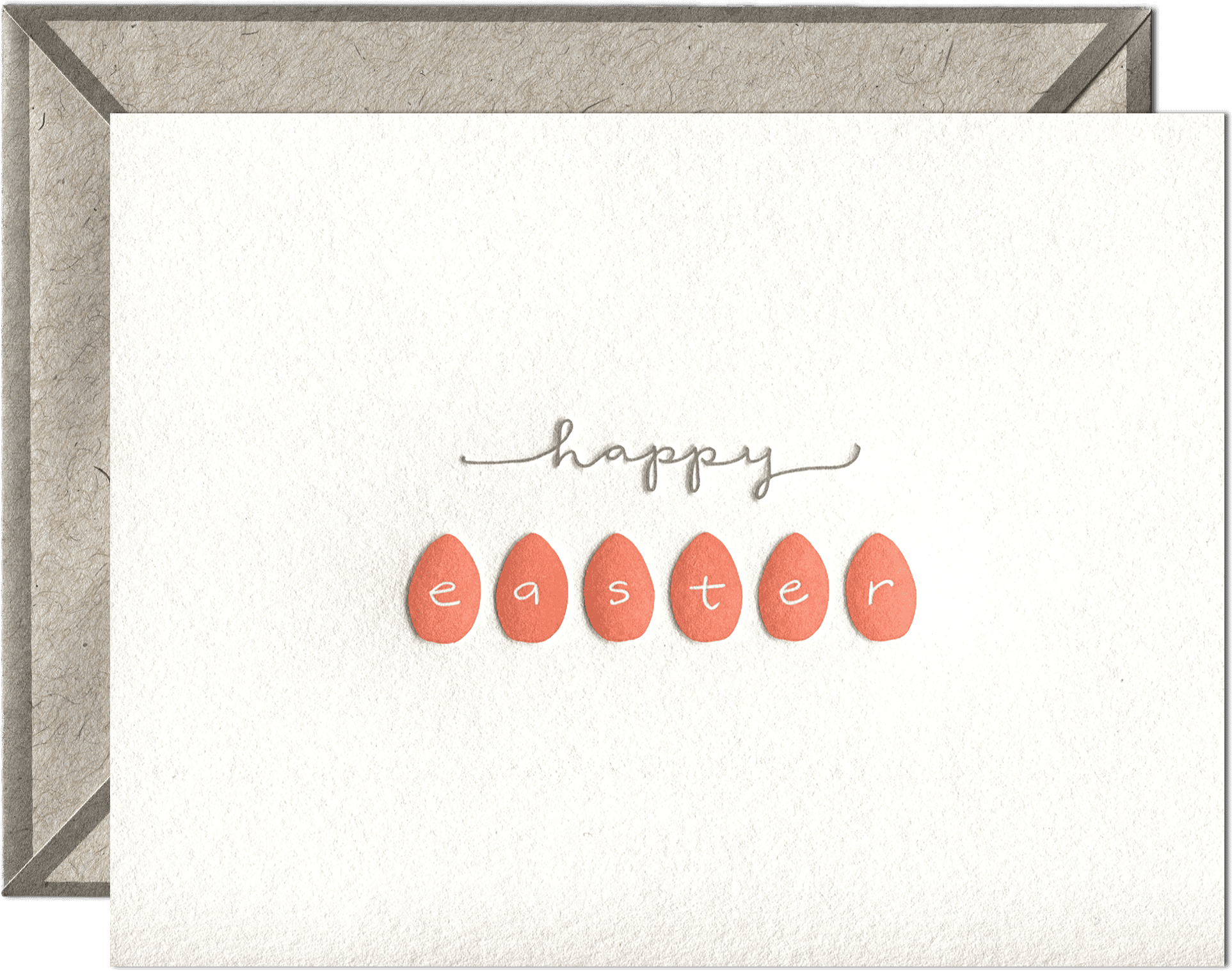 Happy Easter Egg Greeting Card