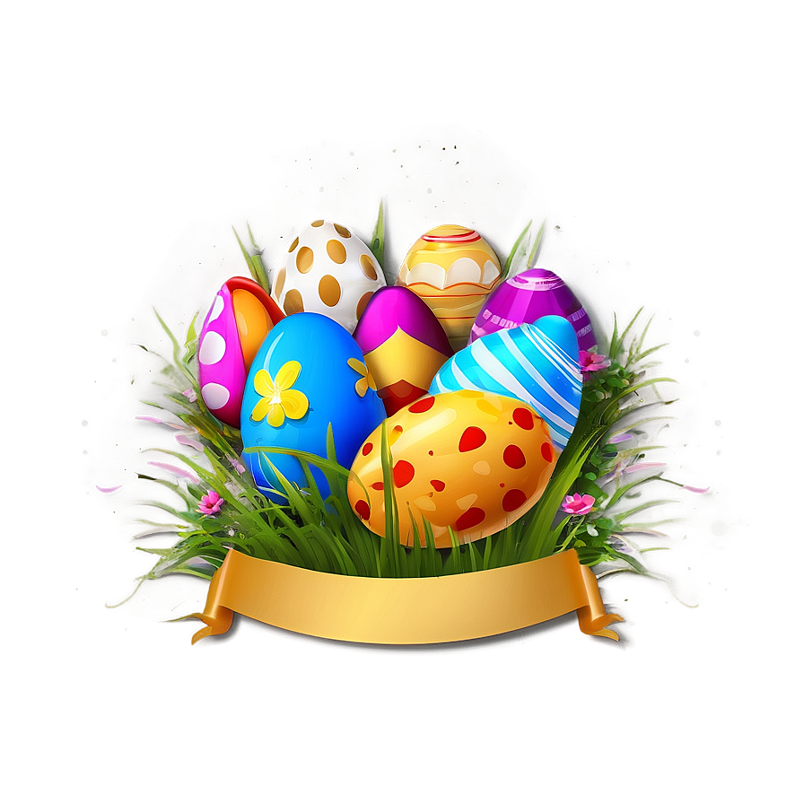 Happy Easter Greeting Card Png 45