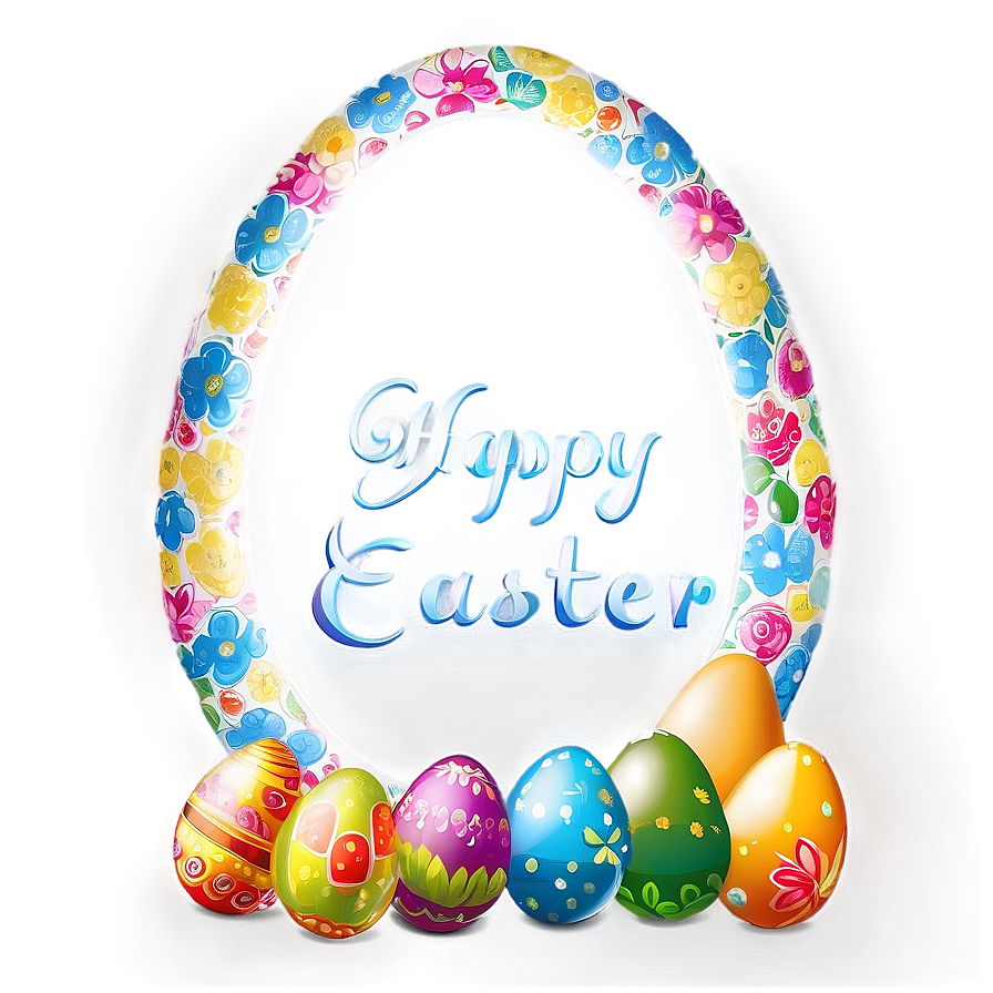 Happy Easter Text Png 85