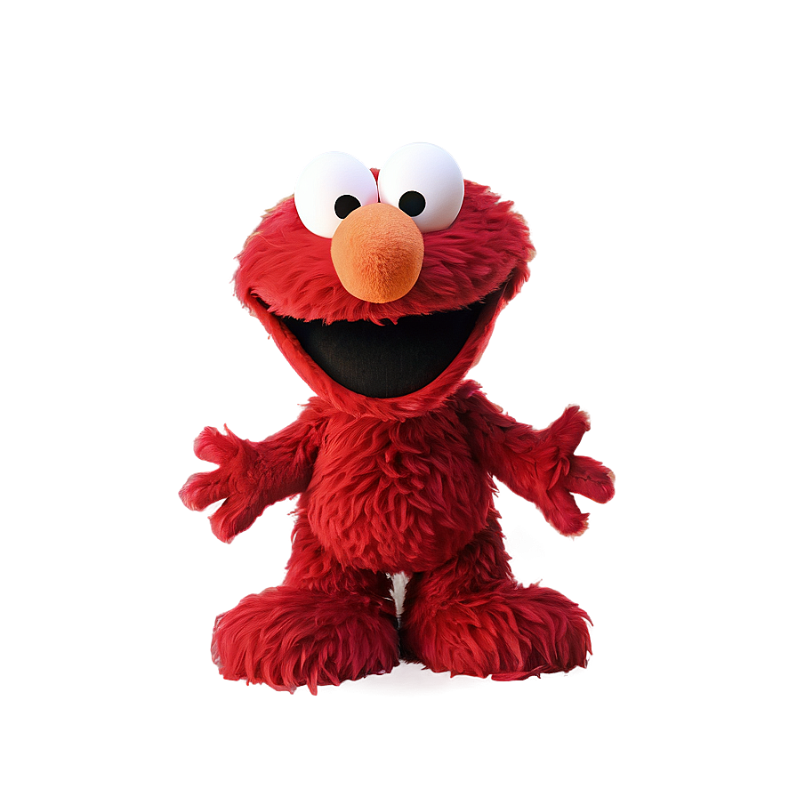 Happy Elmo Clipart Png Bbv