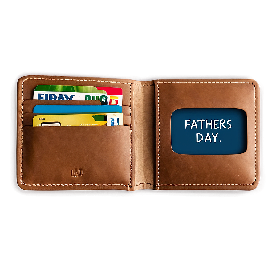 Happy Fathers Day Wallet Insert Png 05232024