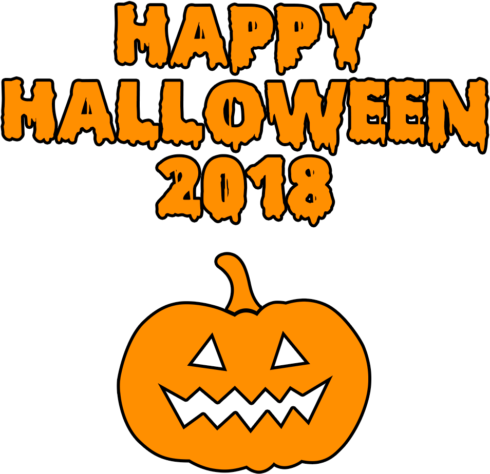 Happy Halloween2018 Pumpkin Graphic