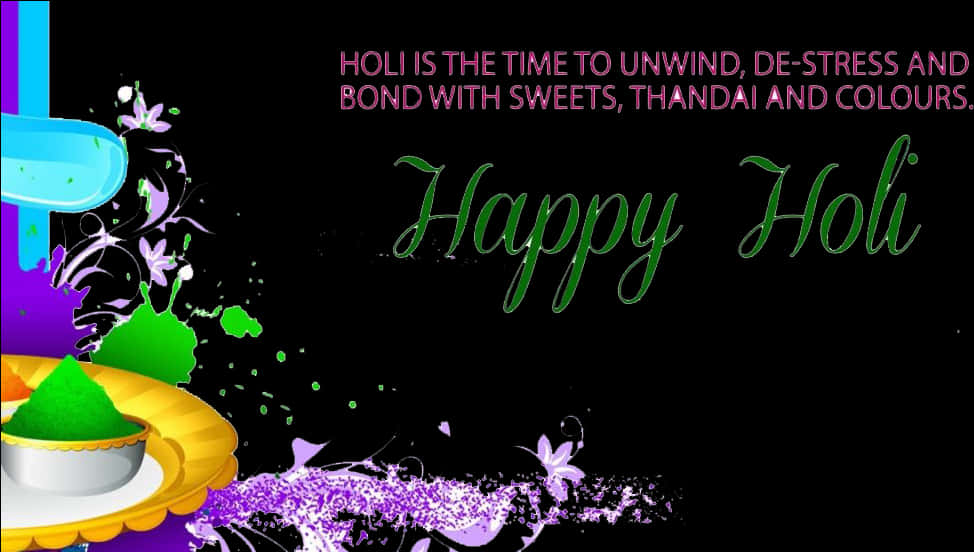 Happy Holi Festival Greeting