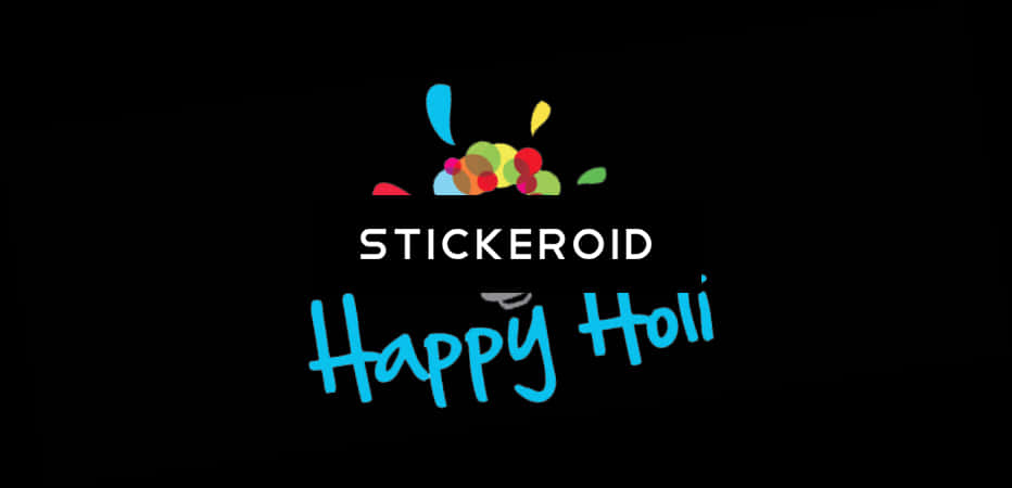 Happy Holi Festival Greeting Design