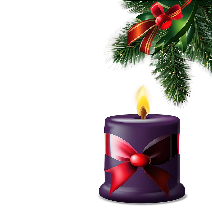 Happy Holidays Candle Light Png Vfa