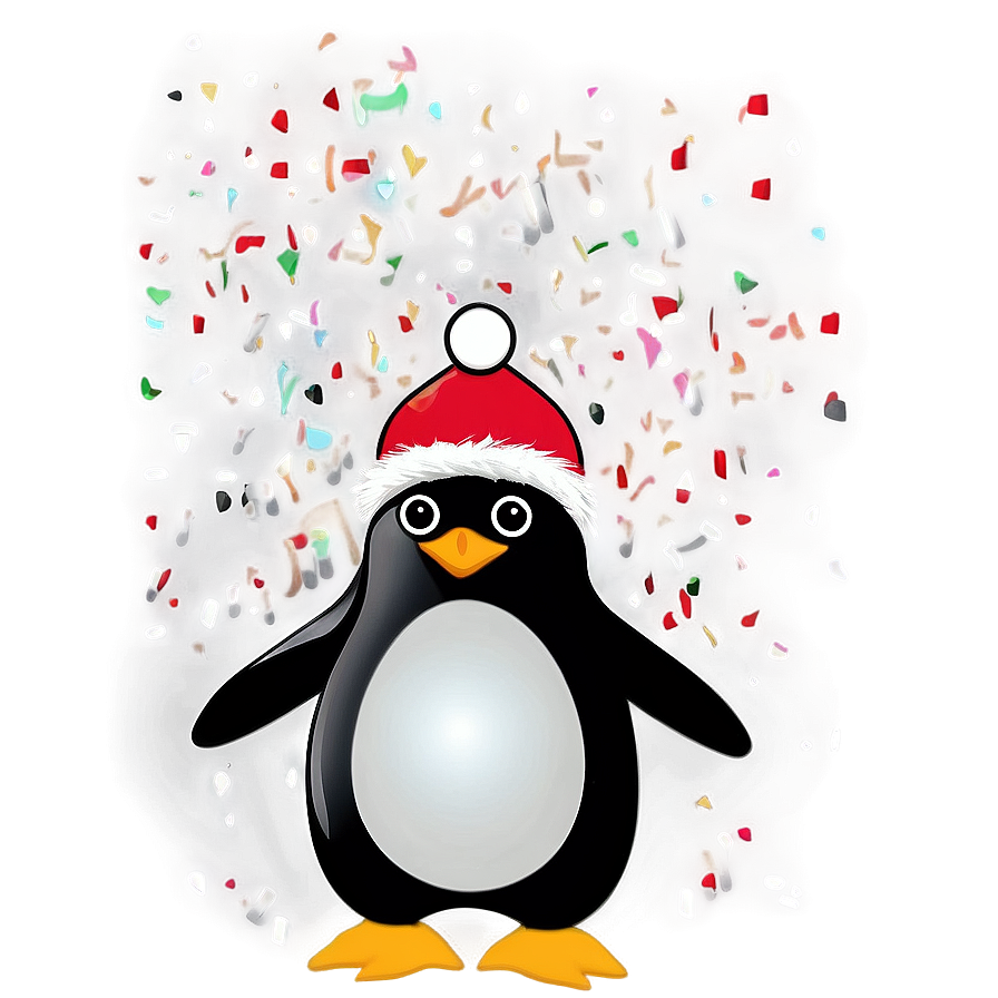 Happy Holidays Cheerful Penguins Png Jpx83