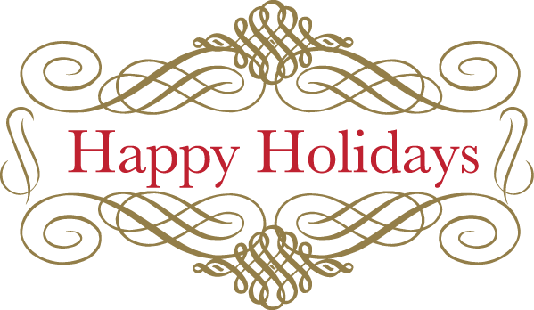 Happy Holidays Greeting Card Design