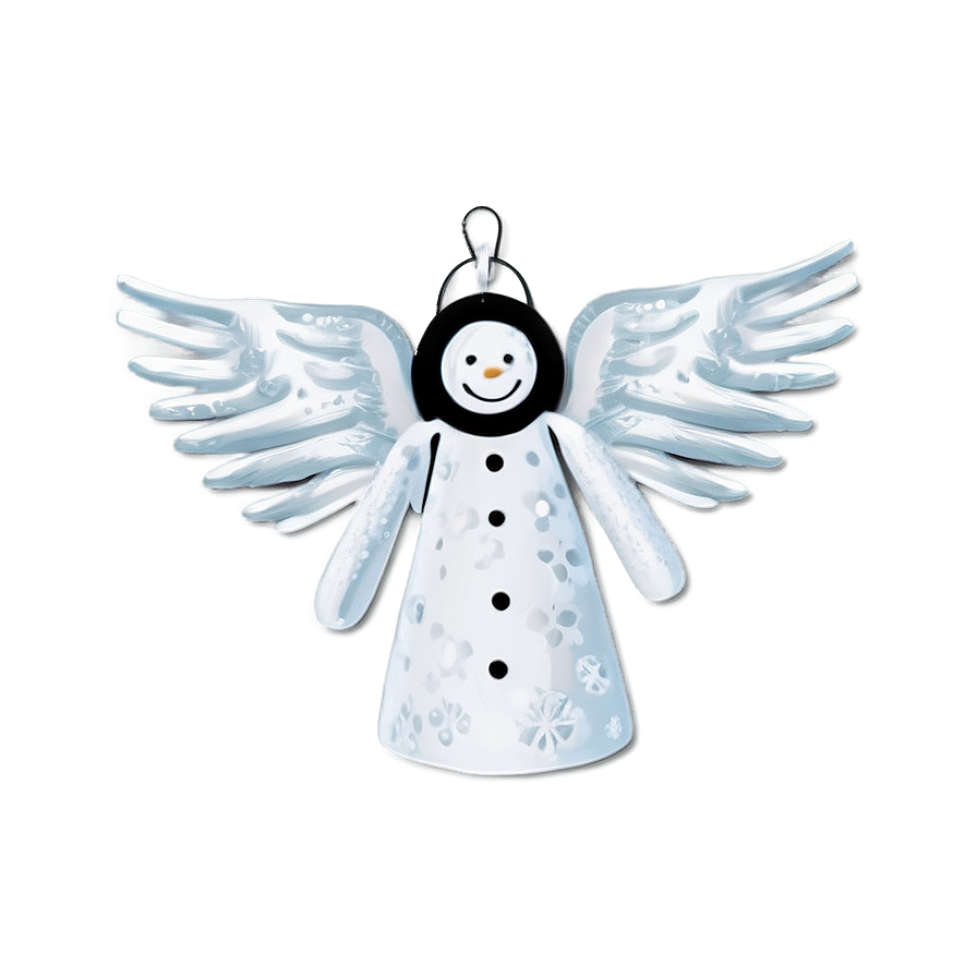 Happy Holidays Snow Angel Png Ccy68