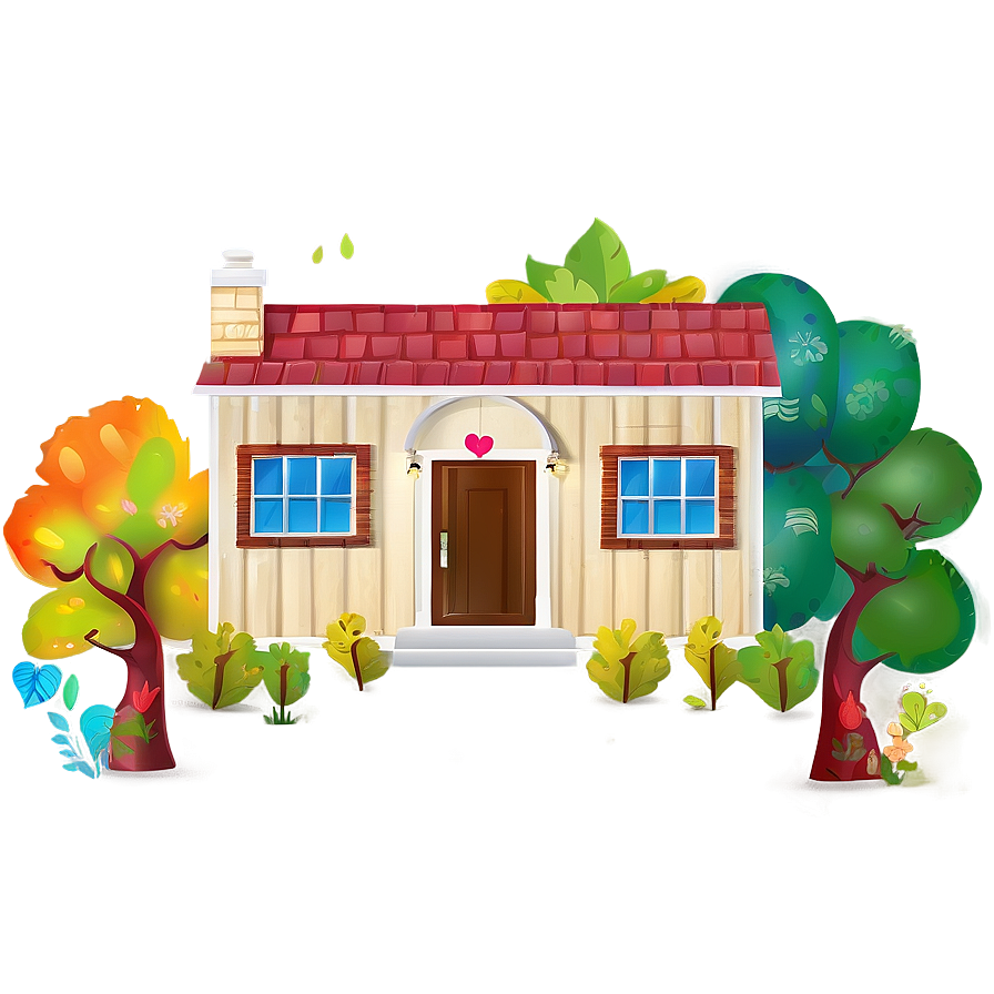 Happy Home Family Clipart Png 13