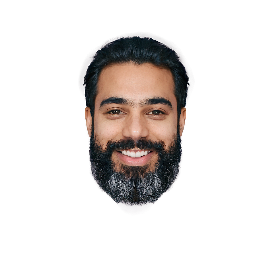 Happy Man With Beard Png Dng