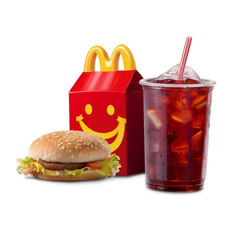 Happy Meal With Drink Png 05252024