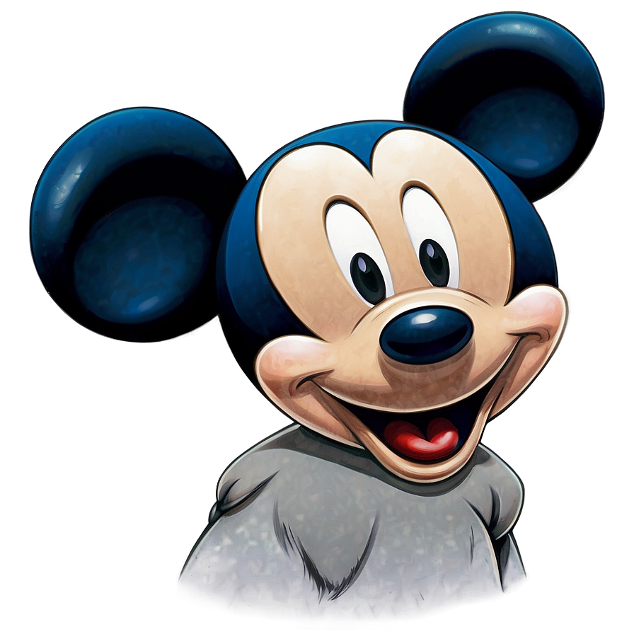 Happy Mickey Mouse Character Png Ptl