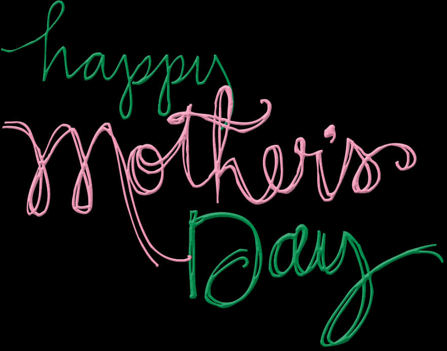 Happy Mothers Day Handwritten Message